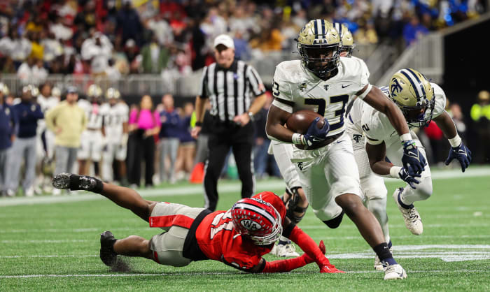Thomas County Central vs Woodward Academy 6A State Championship - Colin Hubbard - 12-12-2023 - 7614